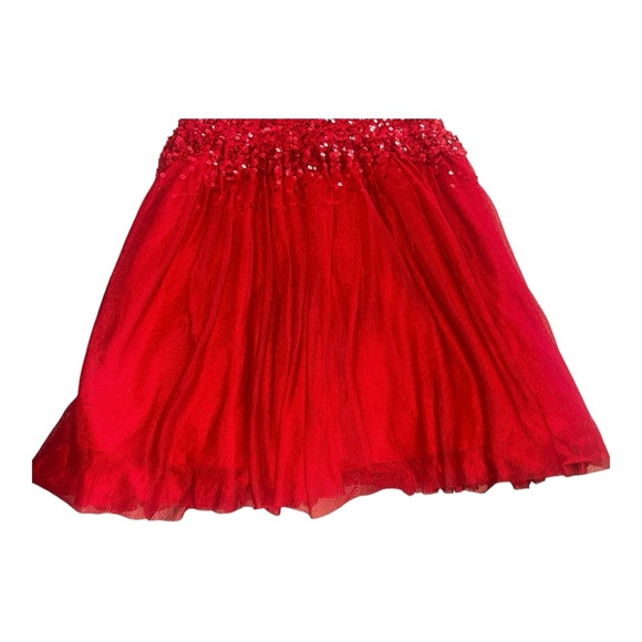 Mini Boden Red Sequined Dress - Picture 3 of 6